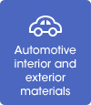 Interior and exterior materi-als for cars